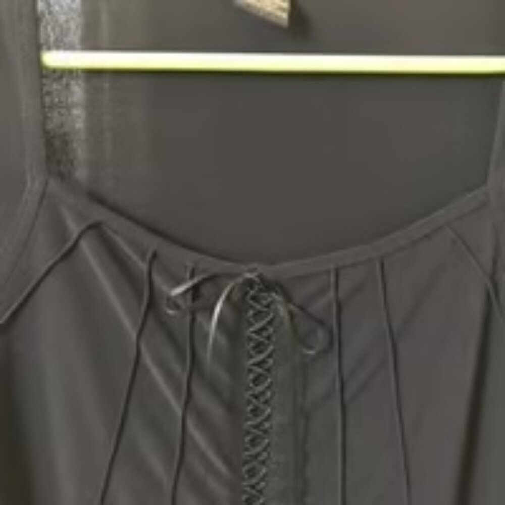 Black Susan Lawrence Petite M Top
